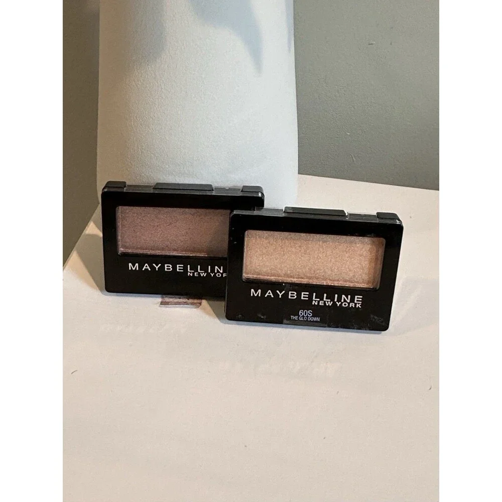 Maybelline Expert Wear Eyeshadow Lot New Sealed: The Glo Down 60S & Nude Glow 40